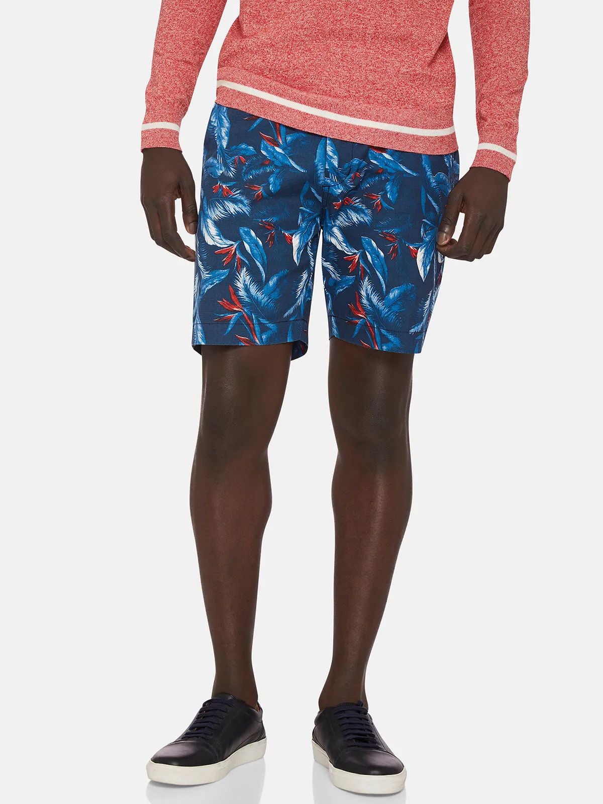 Henry Tropical Print Shorts sold by Oxford Shop