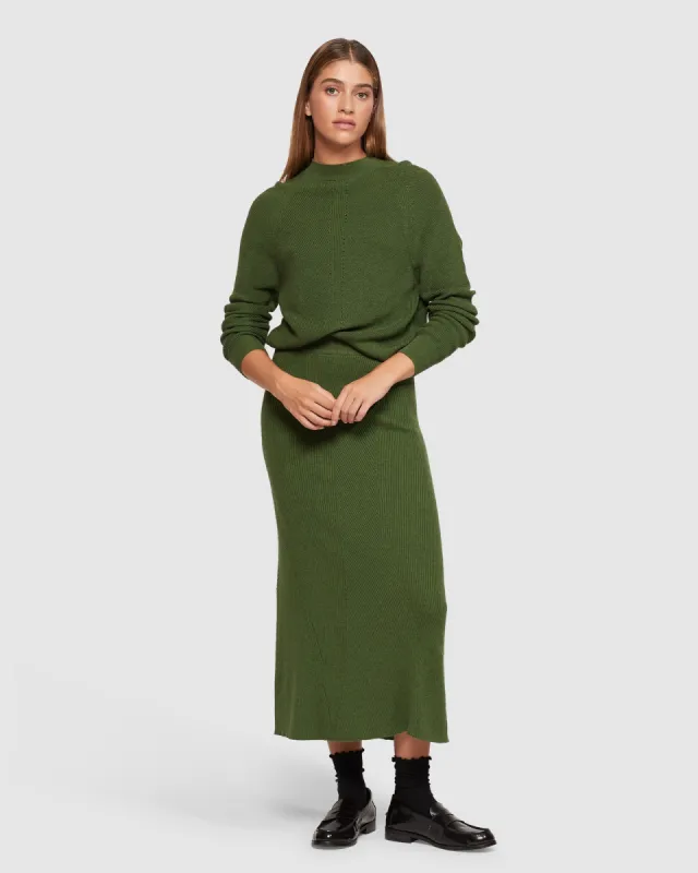 Bianca Knit Skirt sold by Oxford Shop