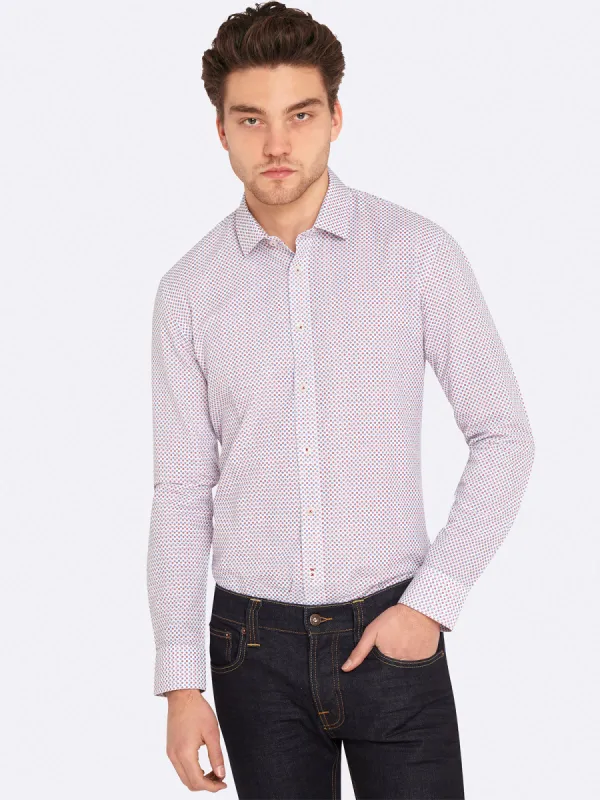 KENTON PRINTED SHIRT sold by Oxford Shop