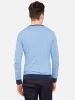 Cotton Contrast Rib Vnk Pullover sold by Oxford Shop