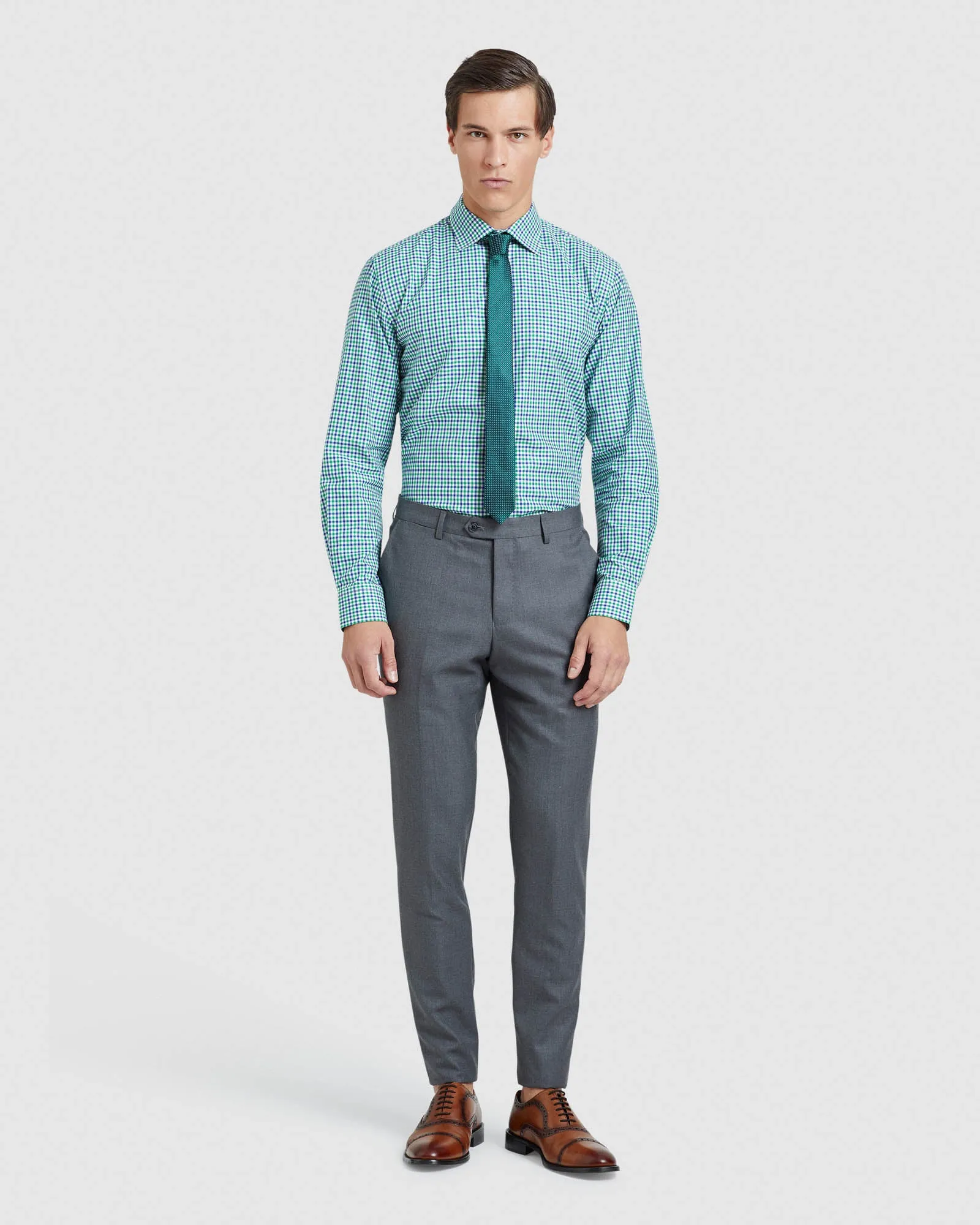 Islington Regular Fit Checked Shirt sold by Oxford Shop product image thumbnail 5