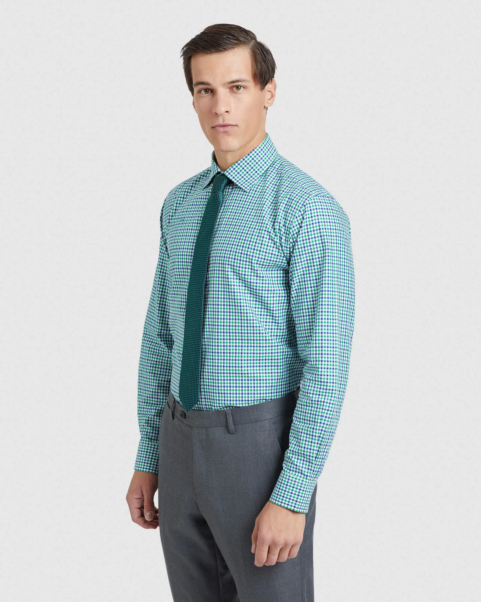 Islington Regular Fit Checked Shirt sold by Oxford Shop product image thumbnail 2