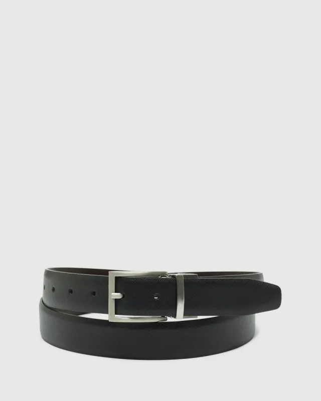 Harrison Reversible Belt P sold by Oxford Shop