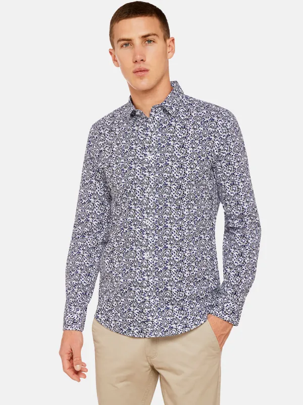 Kenton Floral Printed Shirt sold by Oxford Shop