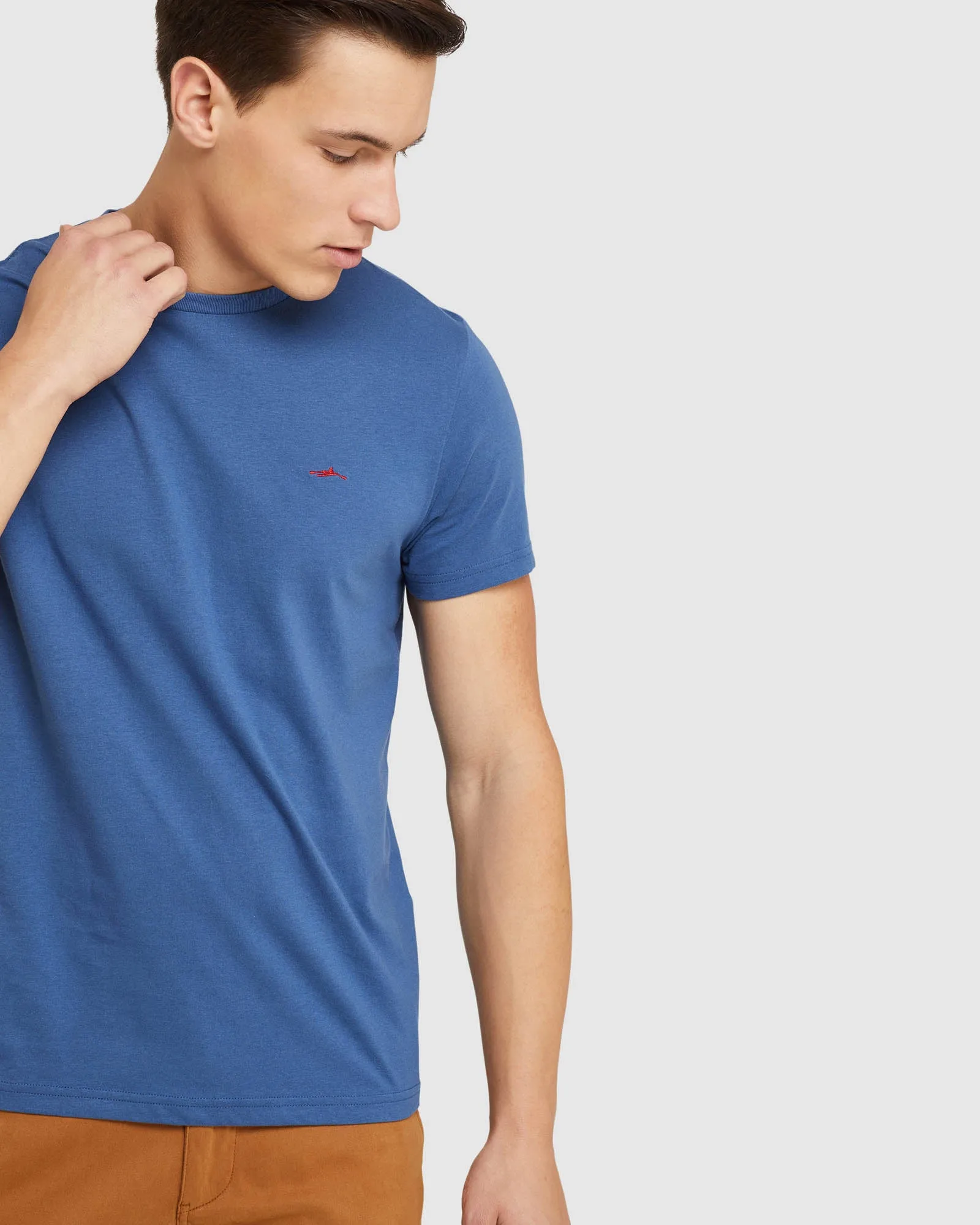Eddie Crew Neck T-Shirt sold by Oxford Shop product image thumbnail 4