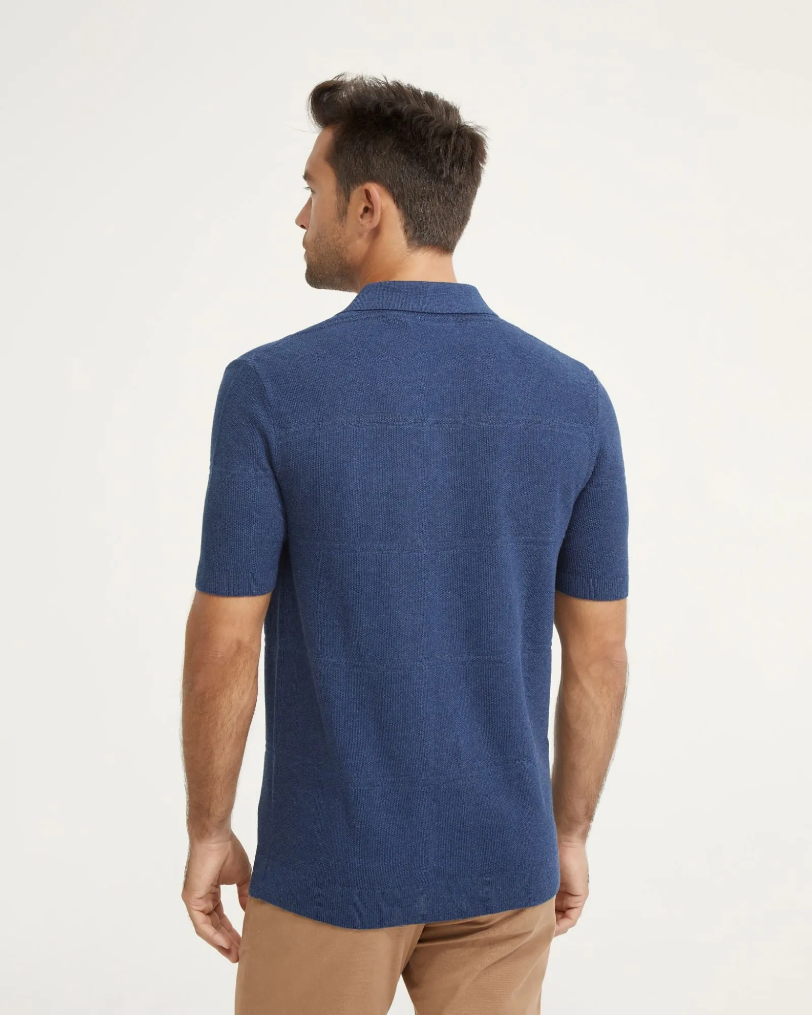 Jack Cotton Knitted Shirt sold by Oxford Shop product image thumbnail 3