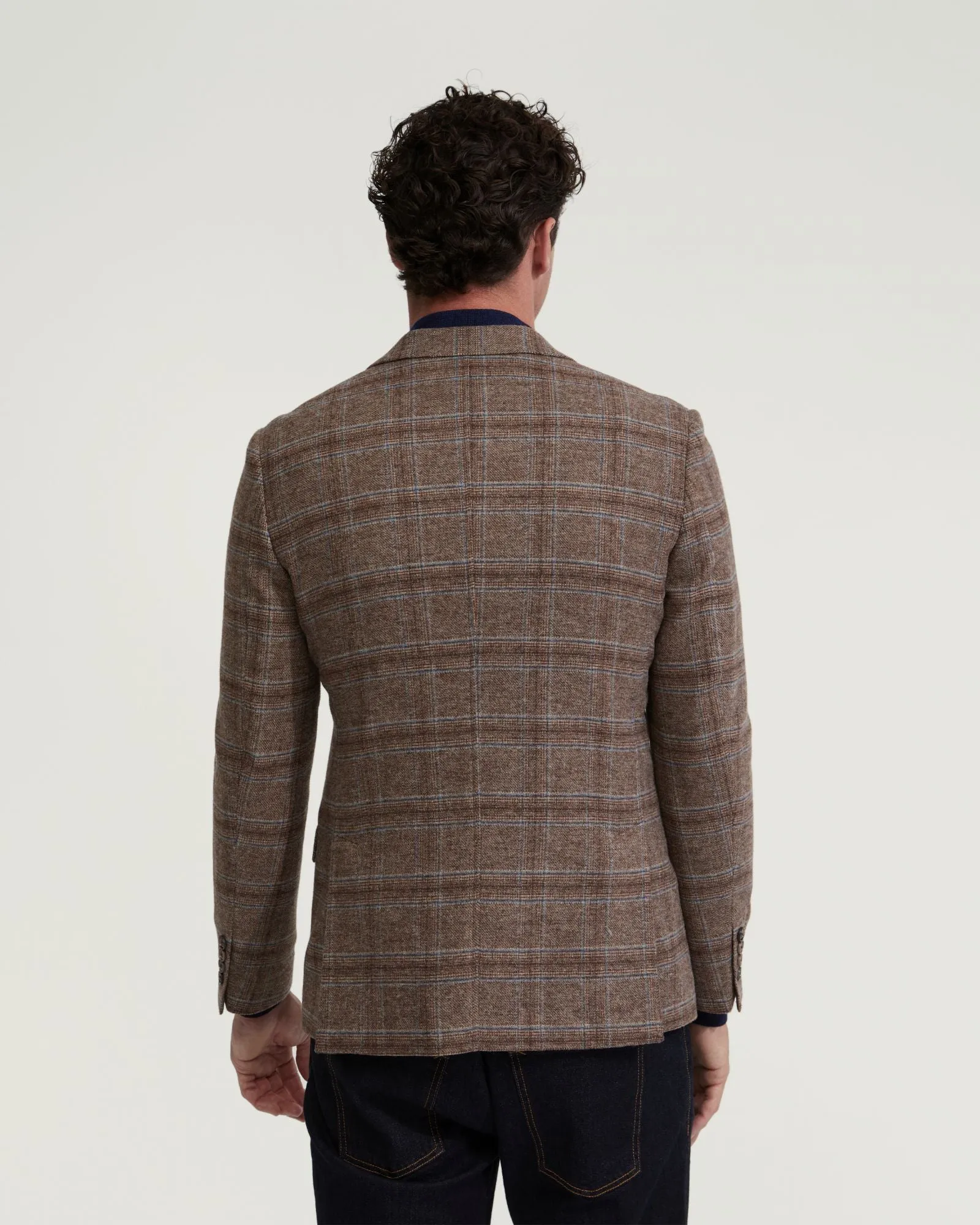 Blake Wool Rich Checked Blazer sold by Oxford Shop product image thumbnail 3