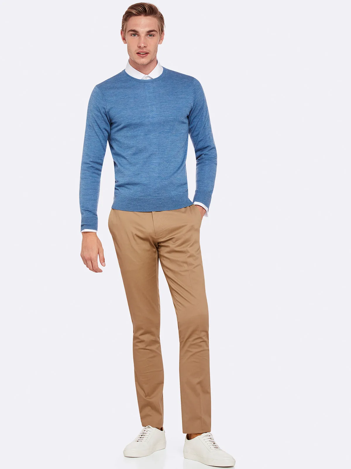 SAMUEL CREW NECK PULLOVER sold by Oxford Shop product image thumbnail 5
