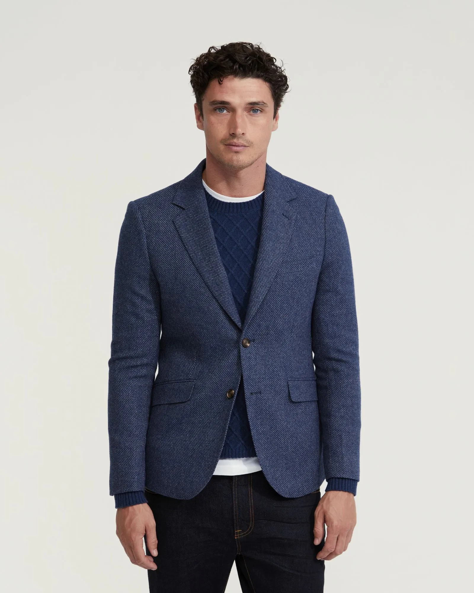 Blake Wool Rich Blazer sold by Oxford Shop