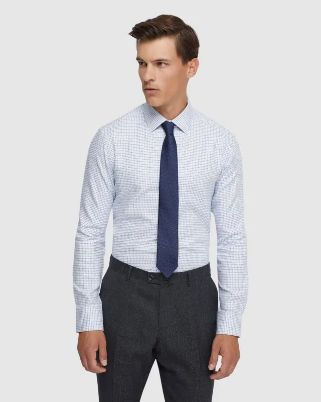 Beckton Small Check Cotton Shirt sold by Oxford Shop