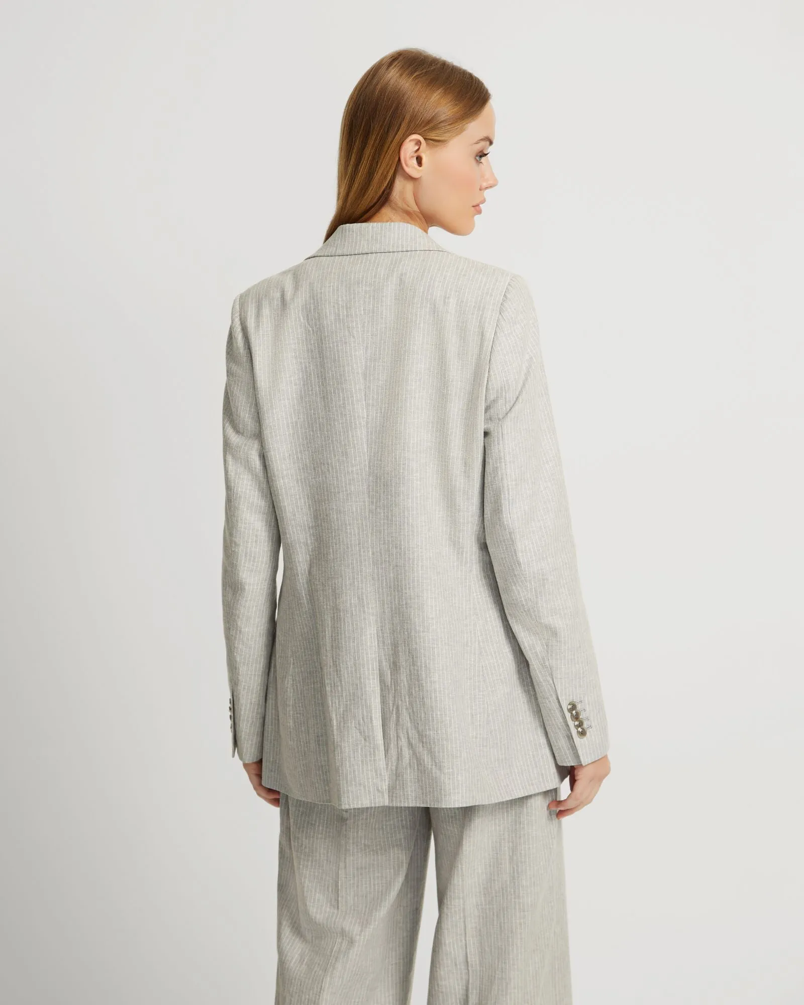 Lola Linen Blend Jacket sold by Oxford Shop product image thumbnail 3