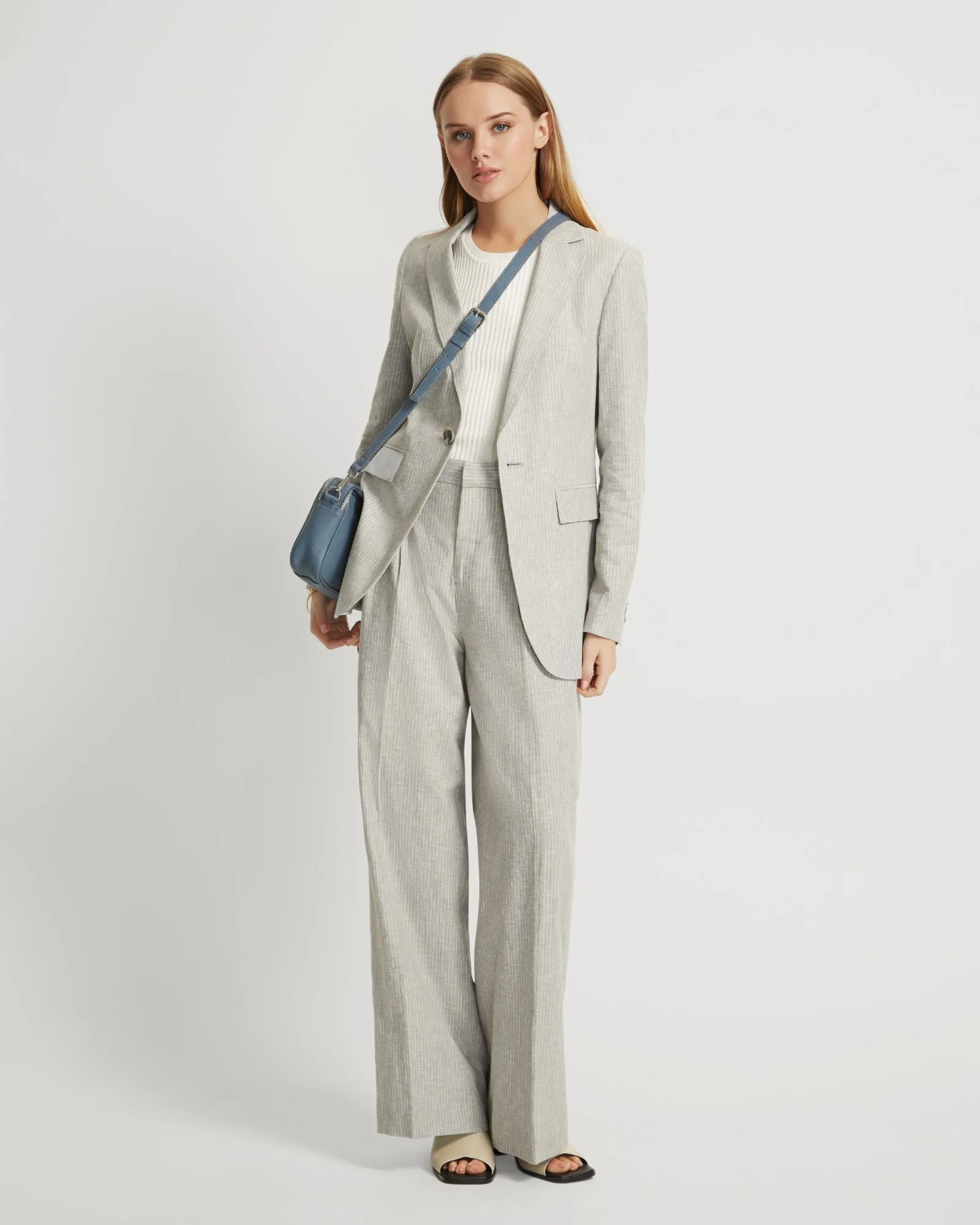 Lola Linen Blend Jacket sold by Oxford Shop