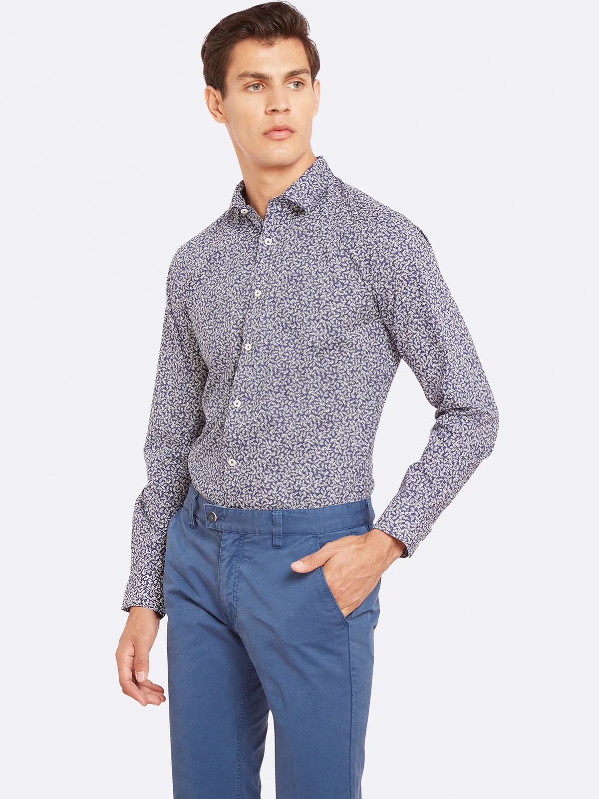 Kenton Printed Shirt sold by Oxford Shop product image thumbnail 3