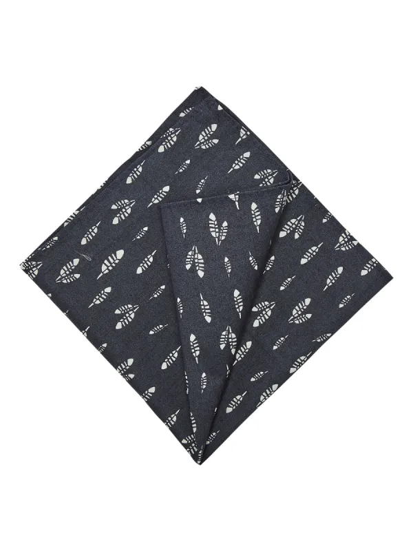 POCKET SQUARE COTTON FEATHER sold by Oxford Shop