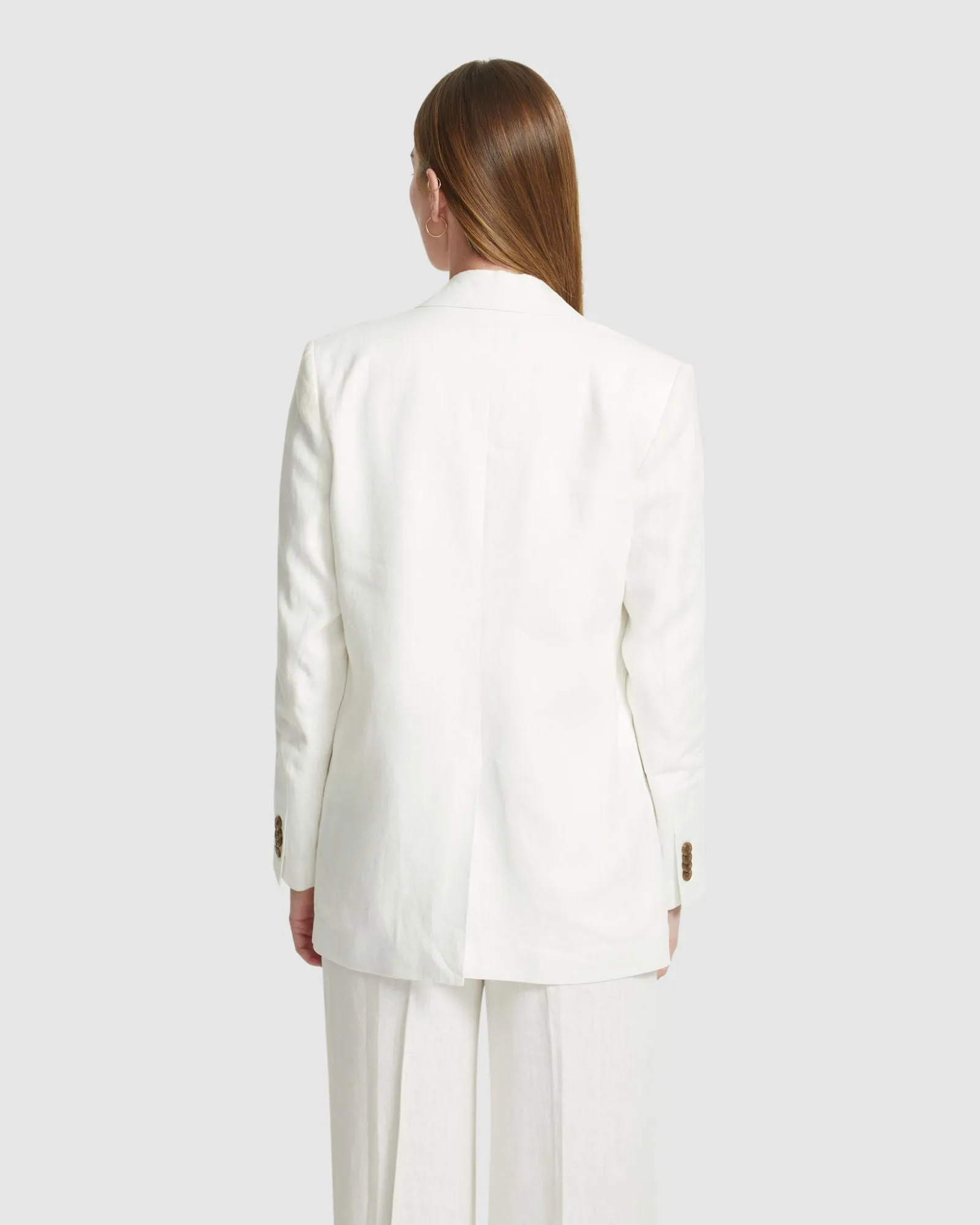 Willow Linen Jacket sold by Oxford Shop product image thumbnail 3