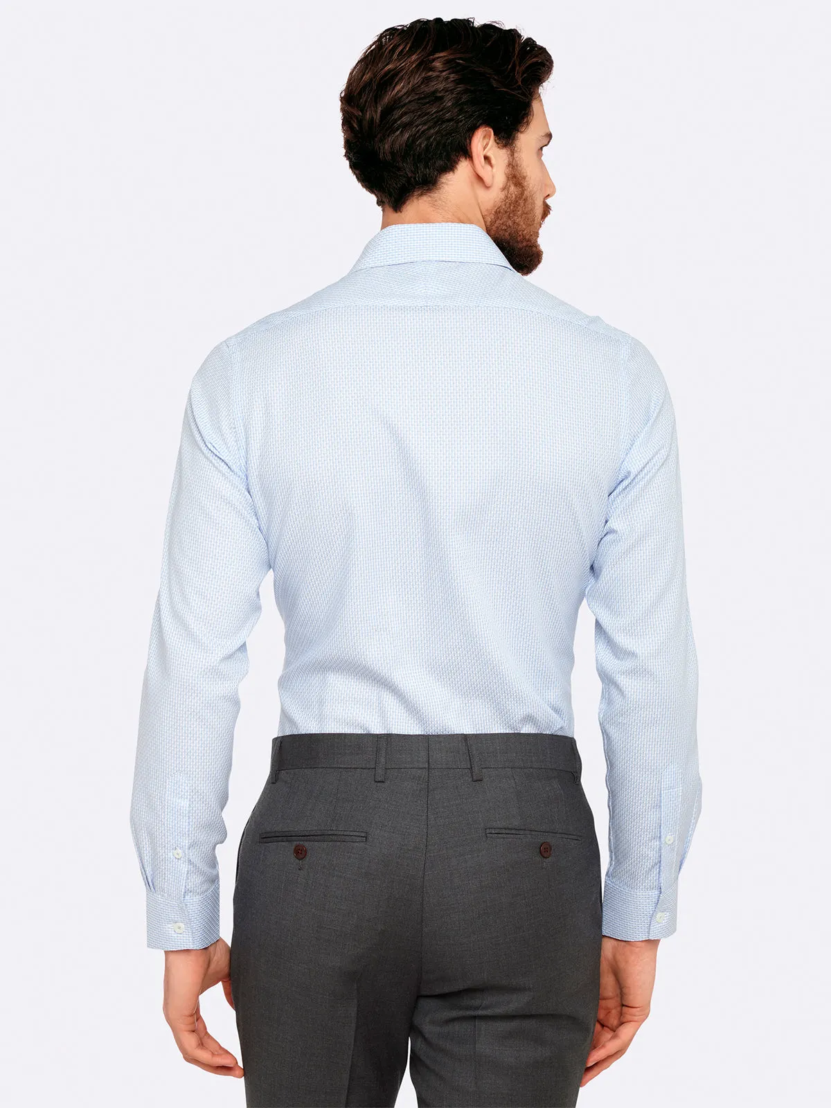 Kensington Ton Slim Fit Shirt Lt sold by Oxford Shop product image thumbnail 4