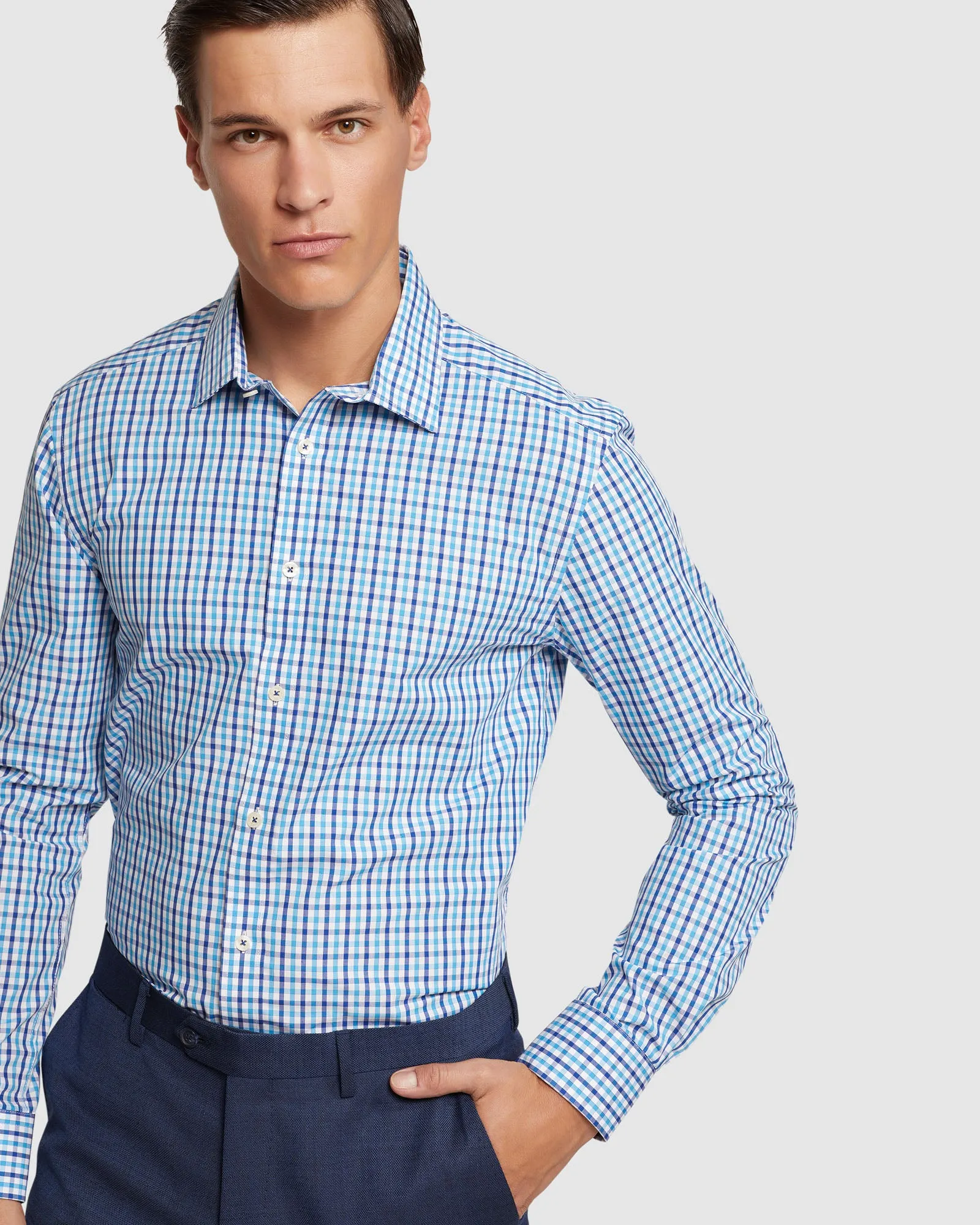 Beckton Check Shirt sold by Oxford Shop product image thumbnail 4