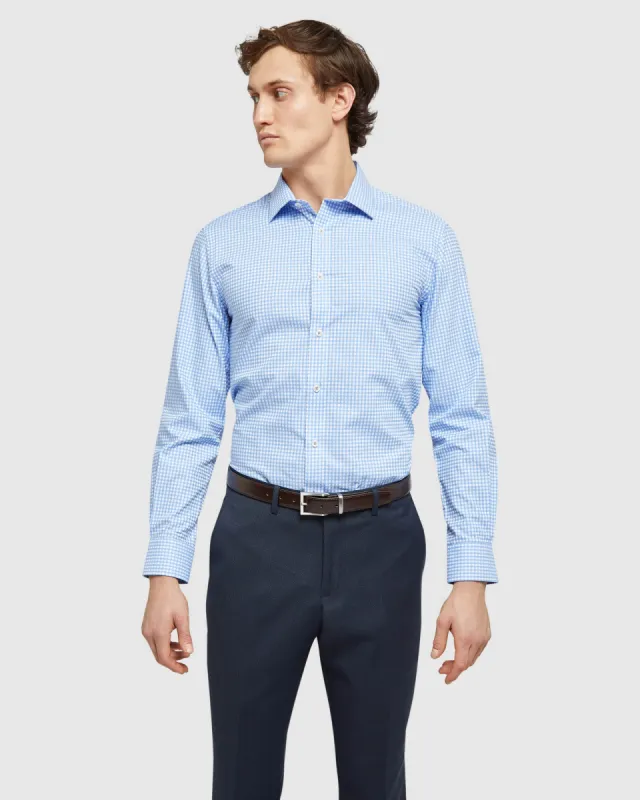 Beckton Dobby Checked Shirt sold by Oxford Shop