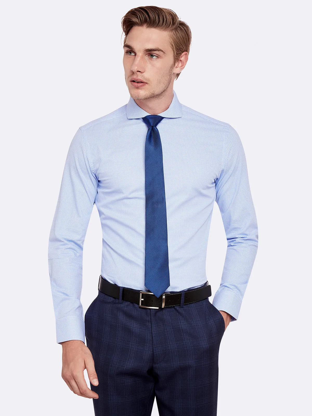 Kensington Ton Dobby Shirt sold by Oxford Shop