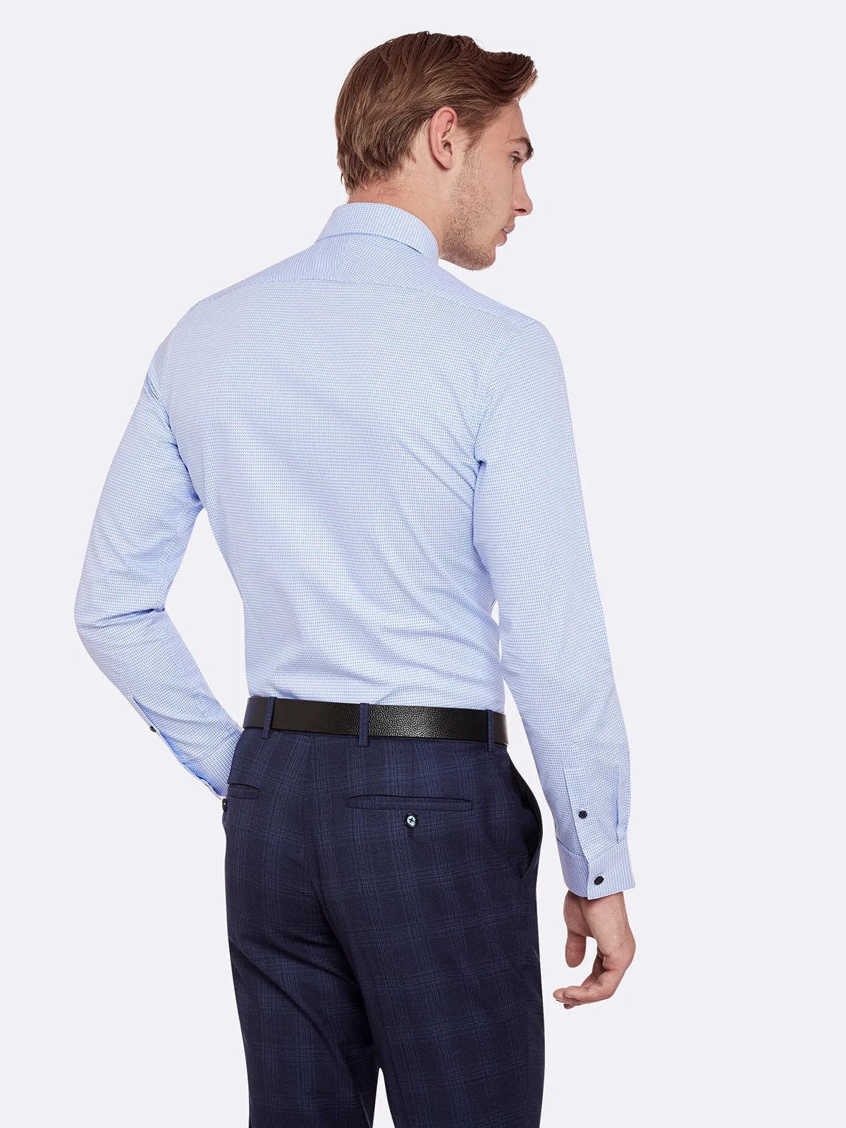 Kensington Ton Dobby Shirt sold by Oxford Shop product image thumbnail 4