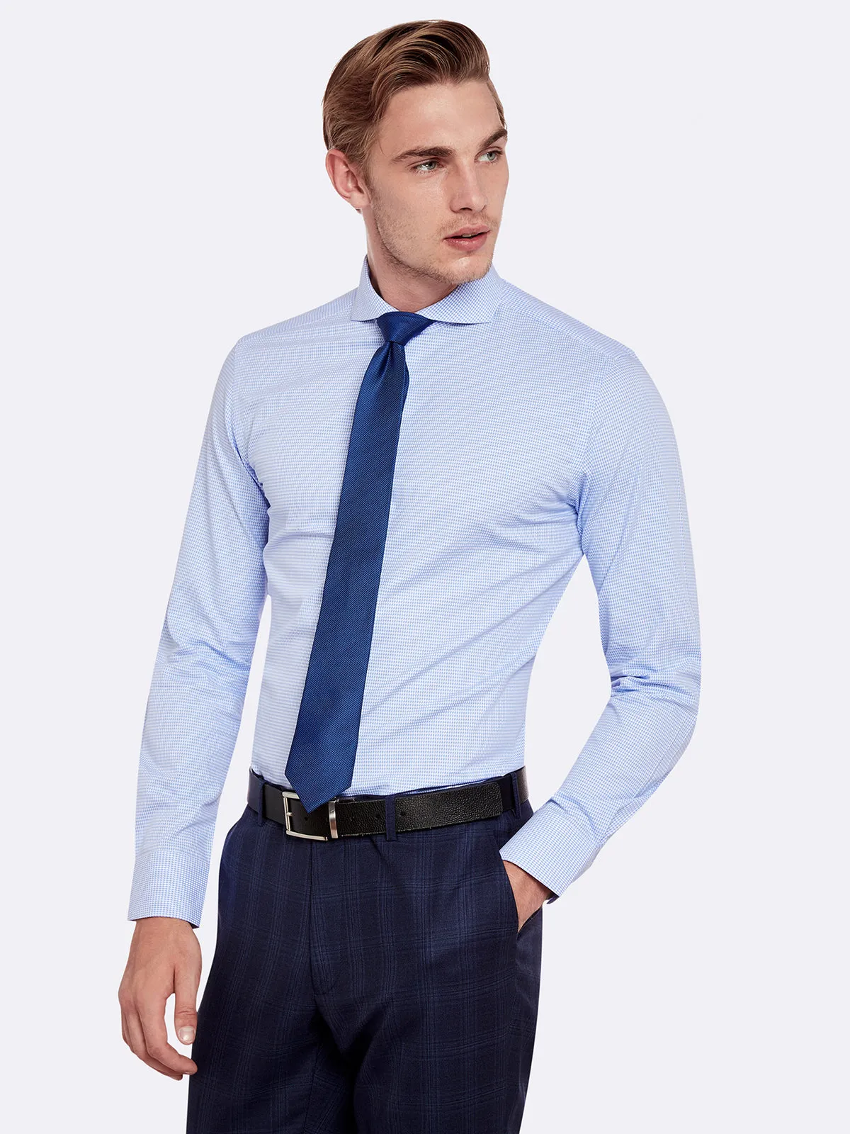 Kensington Ton Dobby Shirt sold by Oxford Shop product image thumbnail 3
