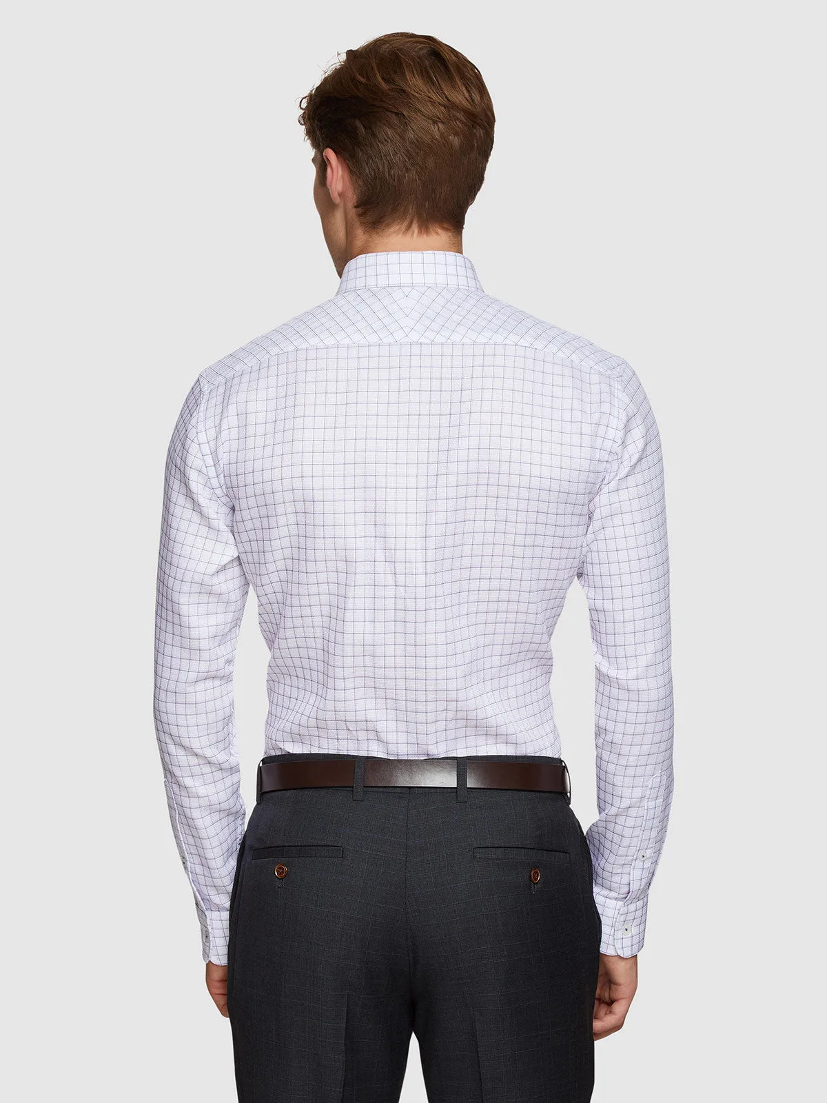 Islington Checked Luxury Shirt sold by Oxford Shop product image thumbnail 3