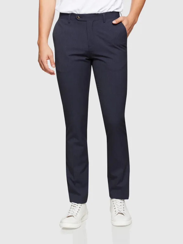 STRETCH TEXTURED TROUSERS sold by Oxford Shop