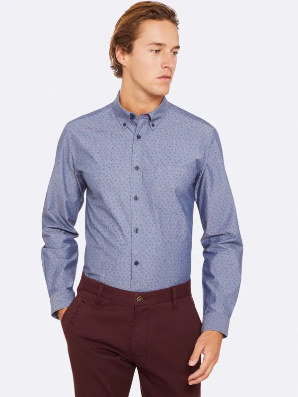 Uxbridge Printed Shirt sold by Oxford Shop