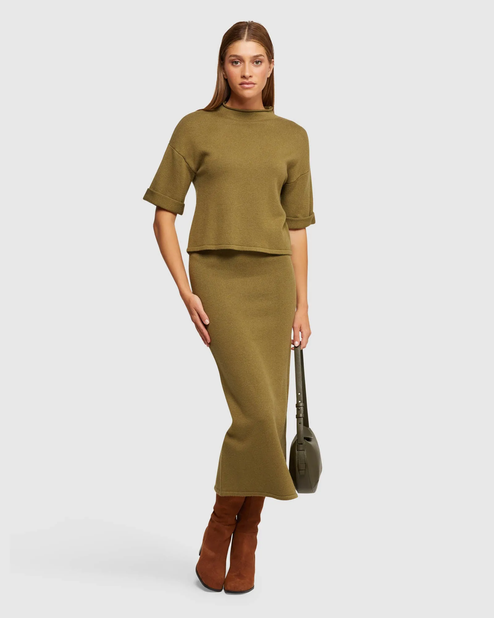 Nina Knitted Skirt sold by Oxford Shop product image thumbnail 5