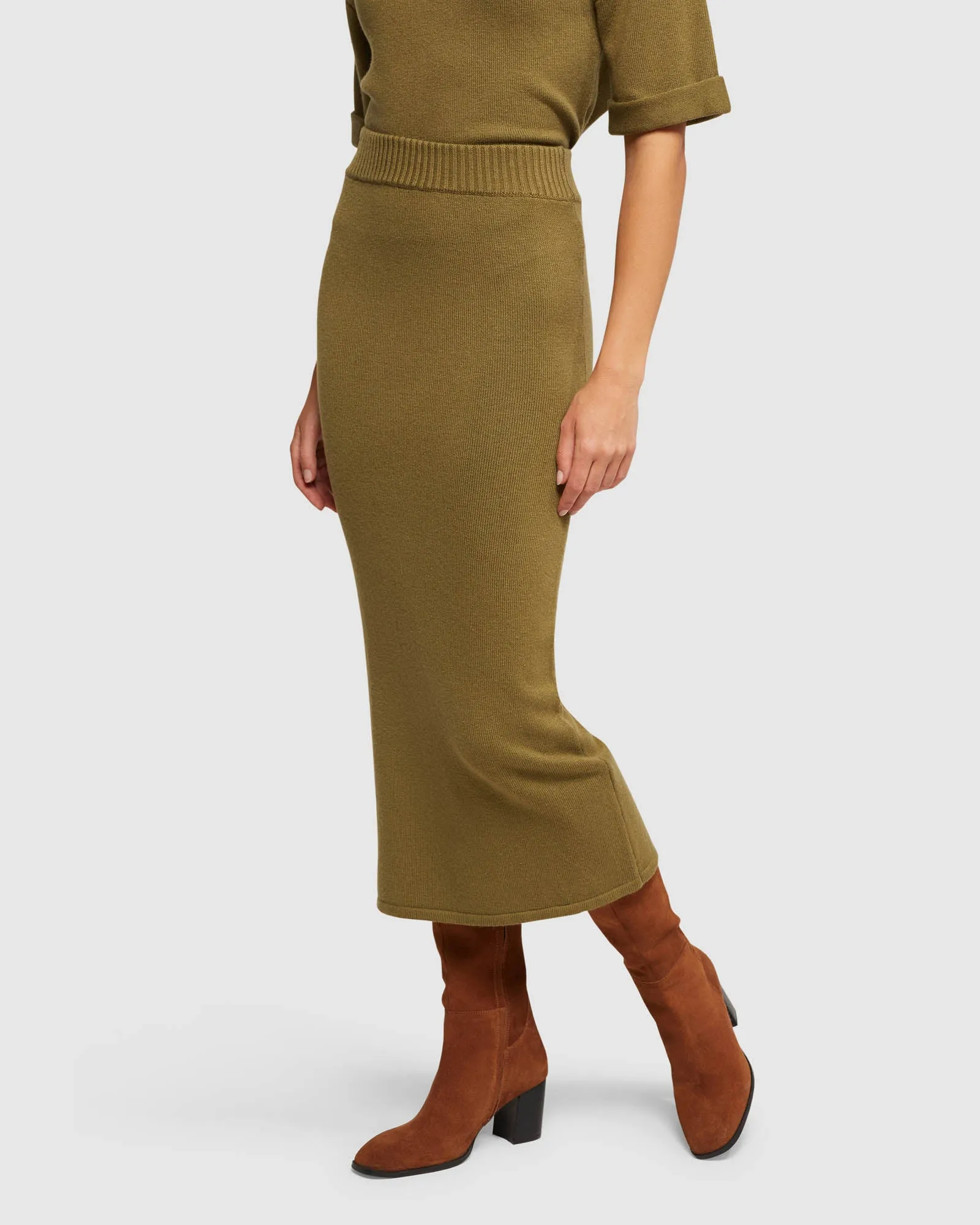 Nina Knitted Skirt sold by Oxford Shop product image thumbnail 2