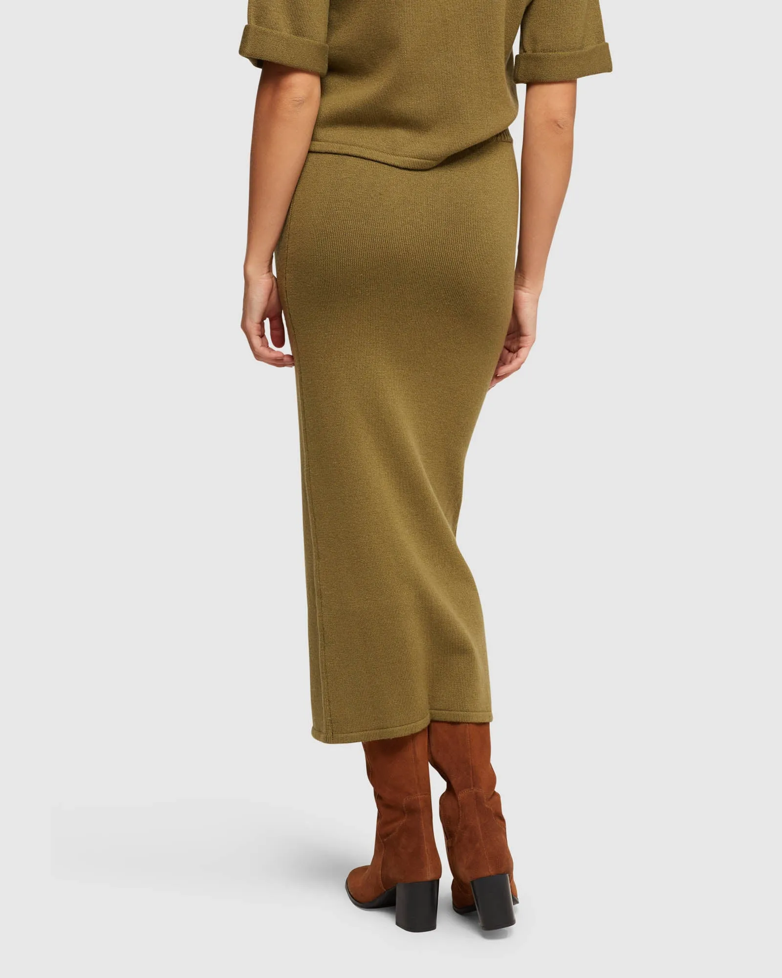 Nina Knitted Skirt sold by Oxford Shop product image thumbnail 3