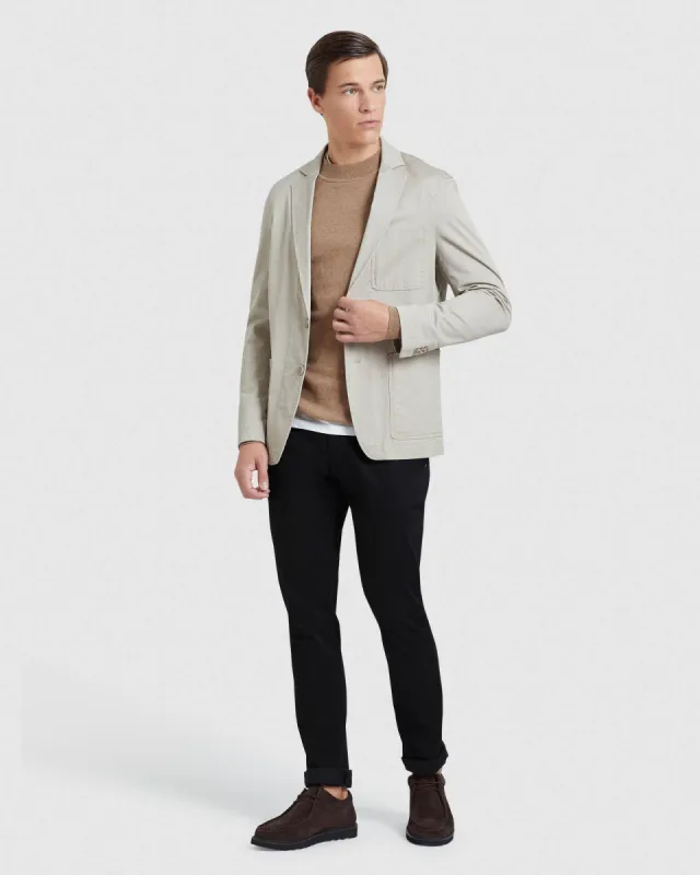 Daniel Cotton Stretch Casual Jacket sold by Oxford Shop