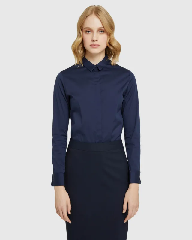 Angel French Cuff Stretch Shirt sold by Oxford Shop