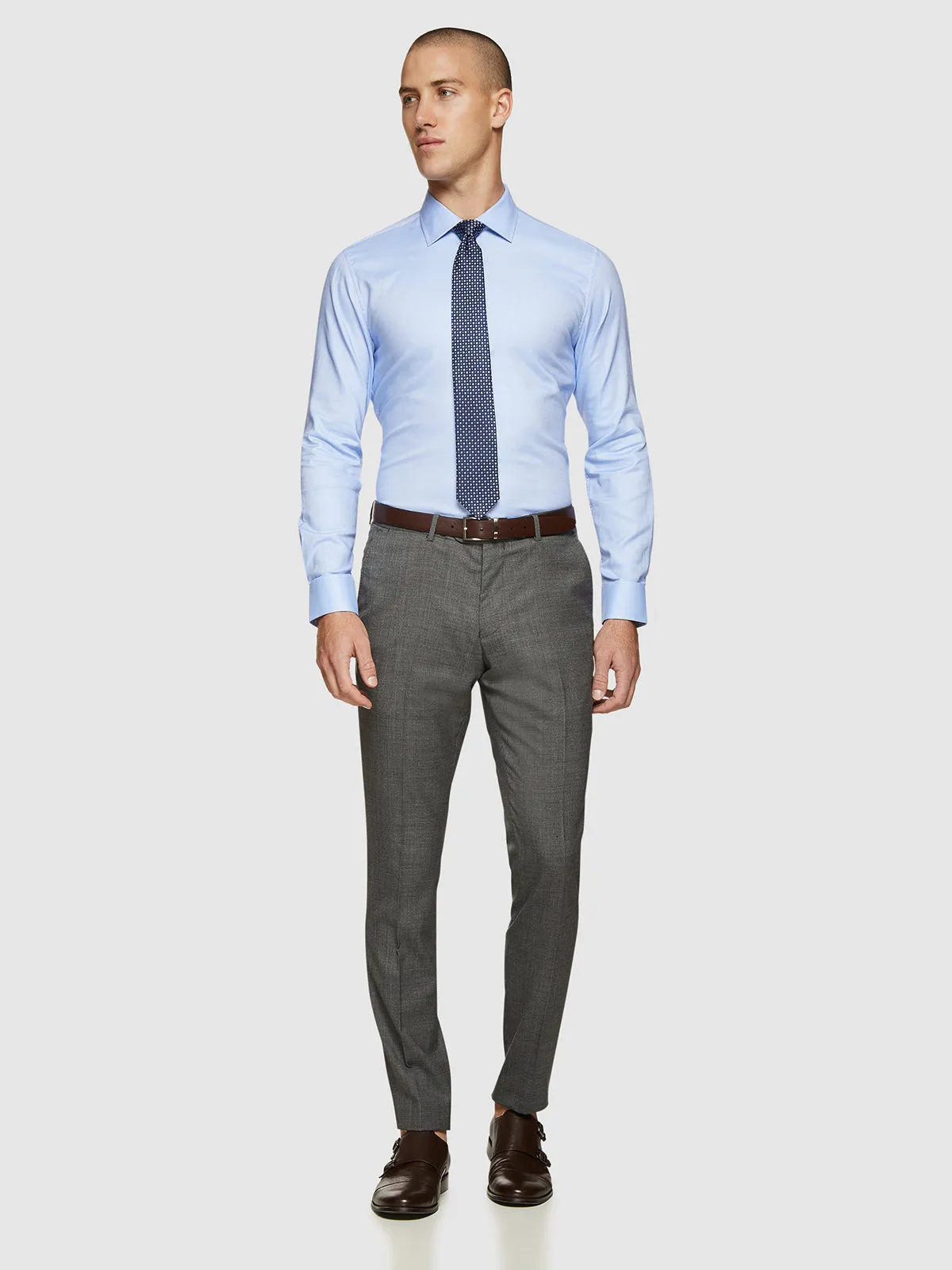 Beckton Dobby Easy Care Shirt sold by Oxford Shop product image thumbnail 4