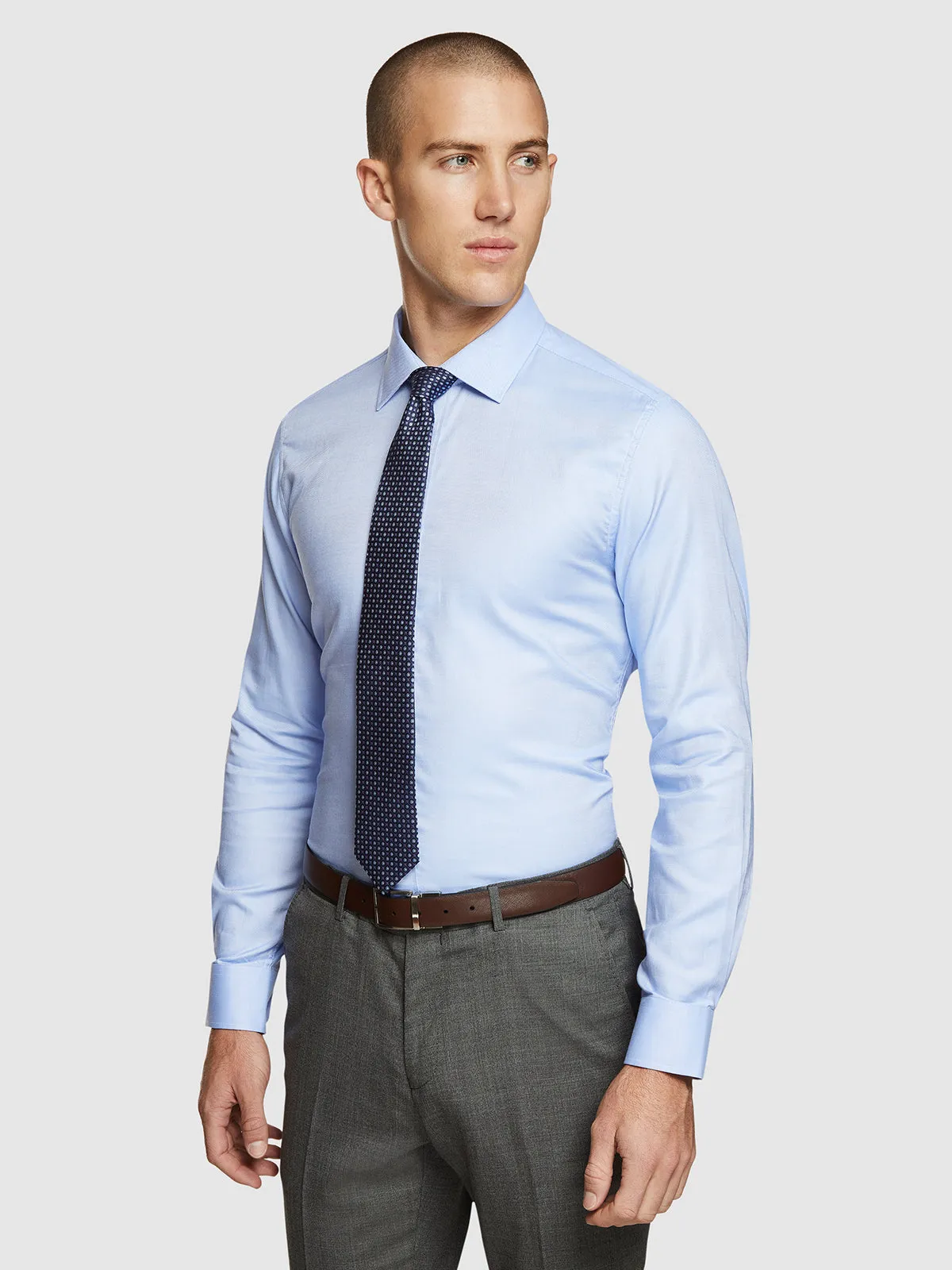 Beckton Dobby Easy Care Shirt sold by Oxford Shop product image thumbnail 2
