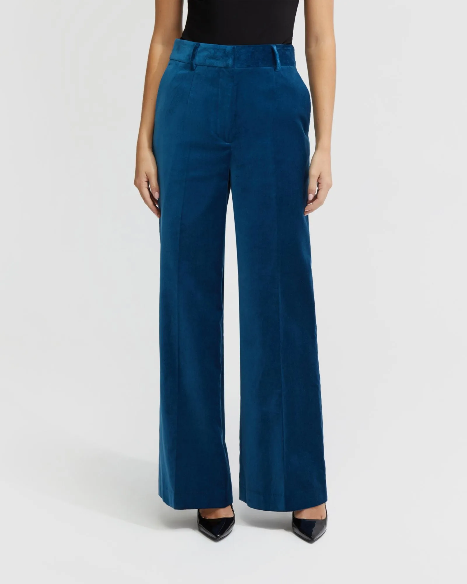 Lydia Velvet Trousers sold by Oxford Shop