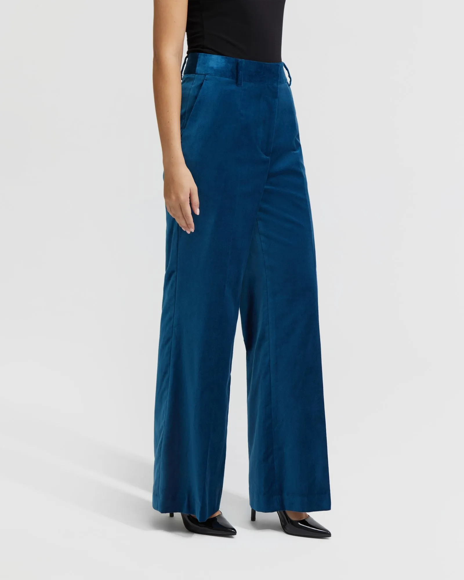 Lydia Velvet Trousers sold by Oxford Shop product image thumbnail 2