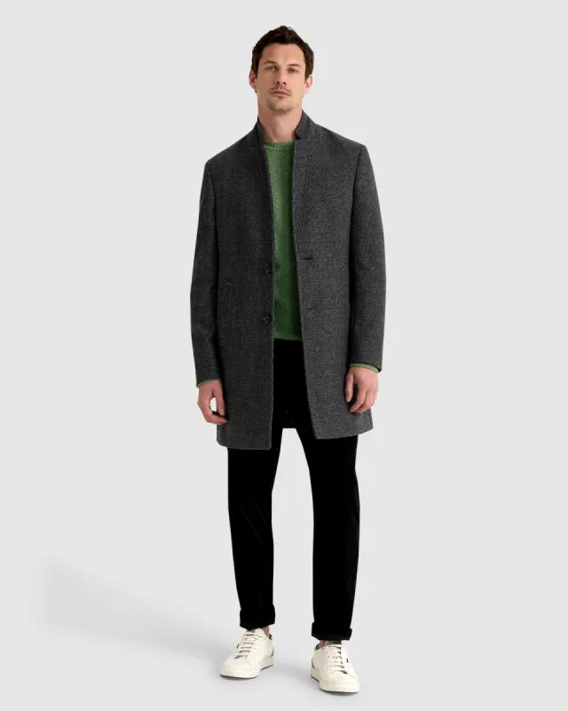 Austin Wool Rich Overcoat sold by Oxford Shop