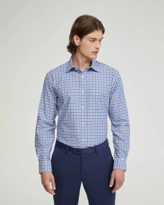Islington Checked Cotton Shirt sold by Oxford Shop