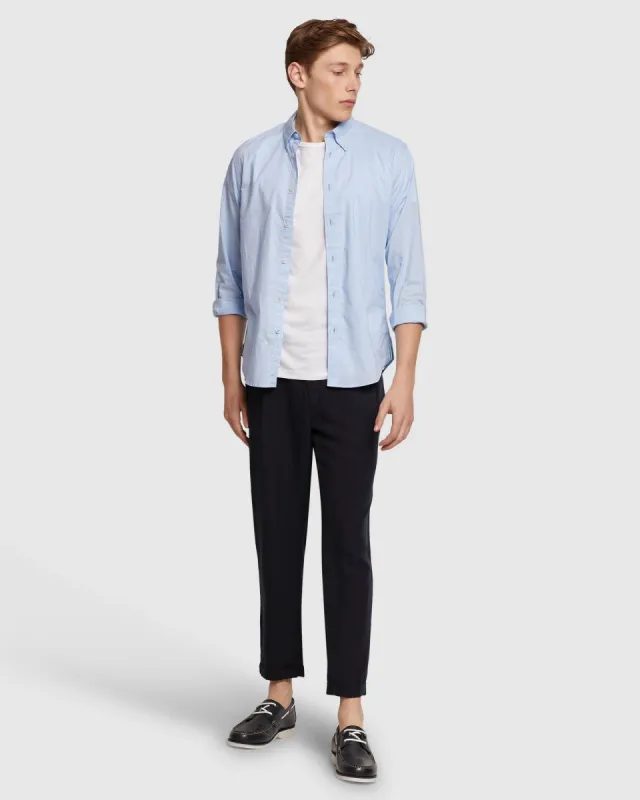 Uxbridge Button Down Poplin Shirt sold by Oxford Shop