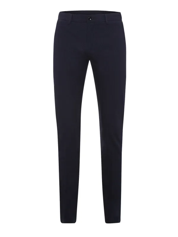 Slim Leg Cotton Trousers sold by Oxford Shop