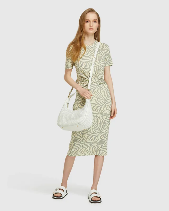 PENNY ANIMAL PRINT KNIT DRESS sold by Oxford Shop