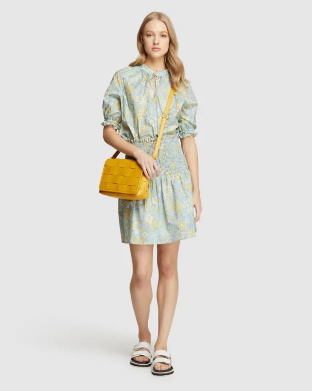 Isabel Cotton Floral Top sold by Oxford Shop