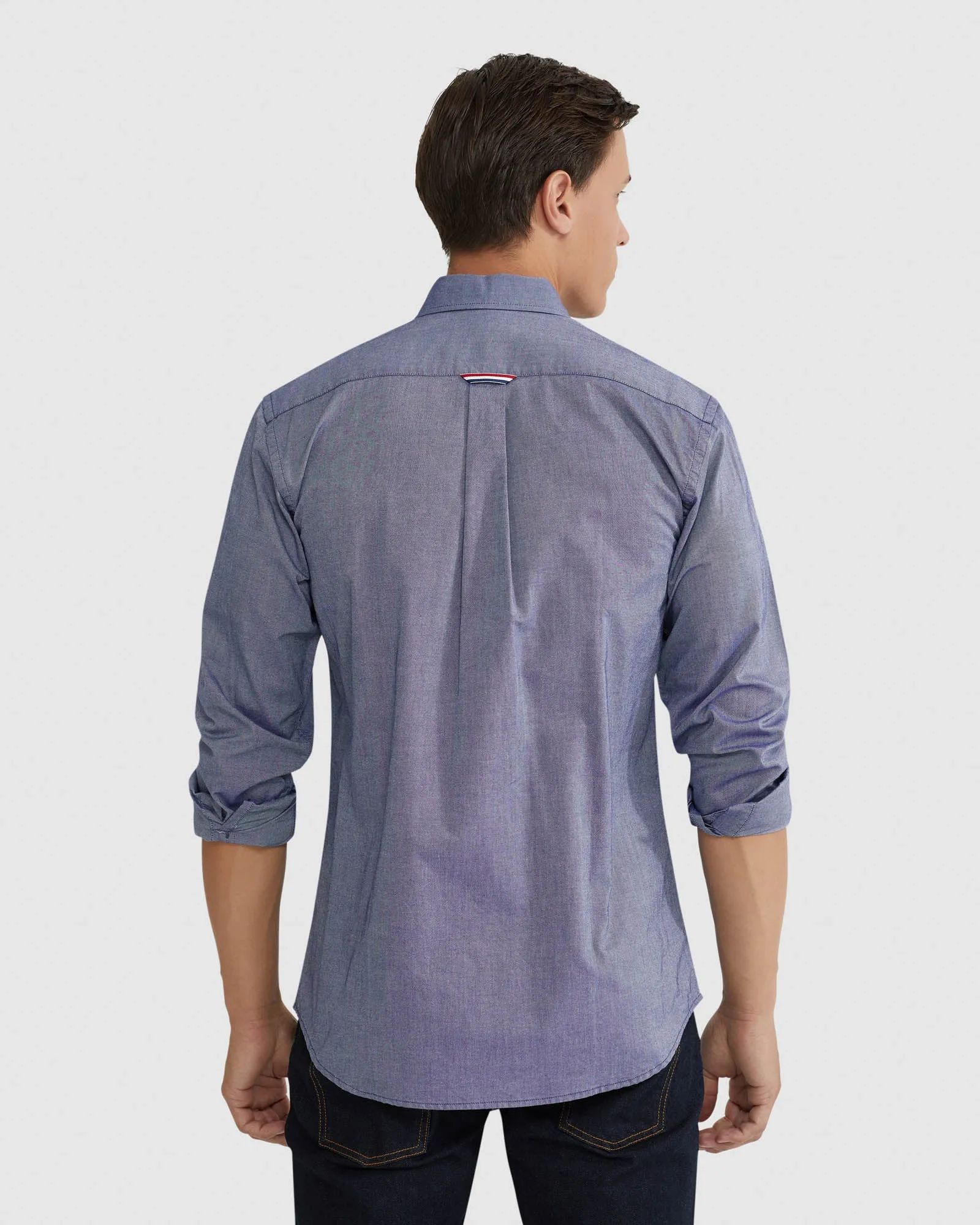 Uxbridge Cotton Shirt sold by Oxford Shop product image thumbnail 3