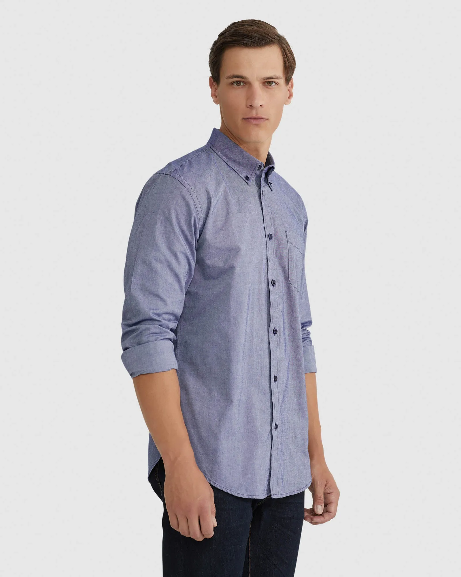 Uxbridge Cotton Shirt sold by Oxford Shop product image thumbnail 2