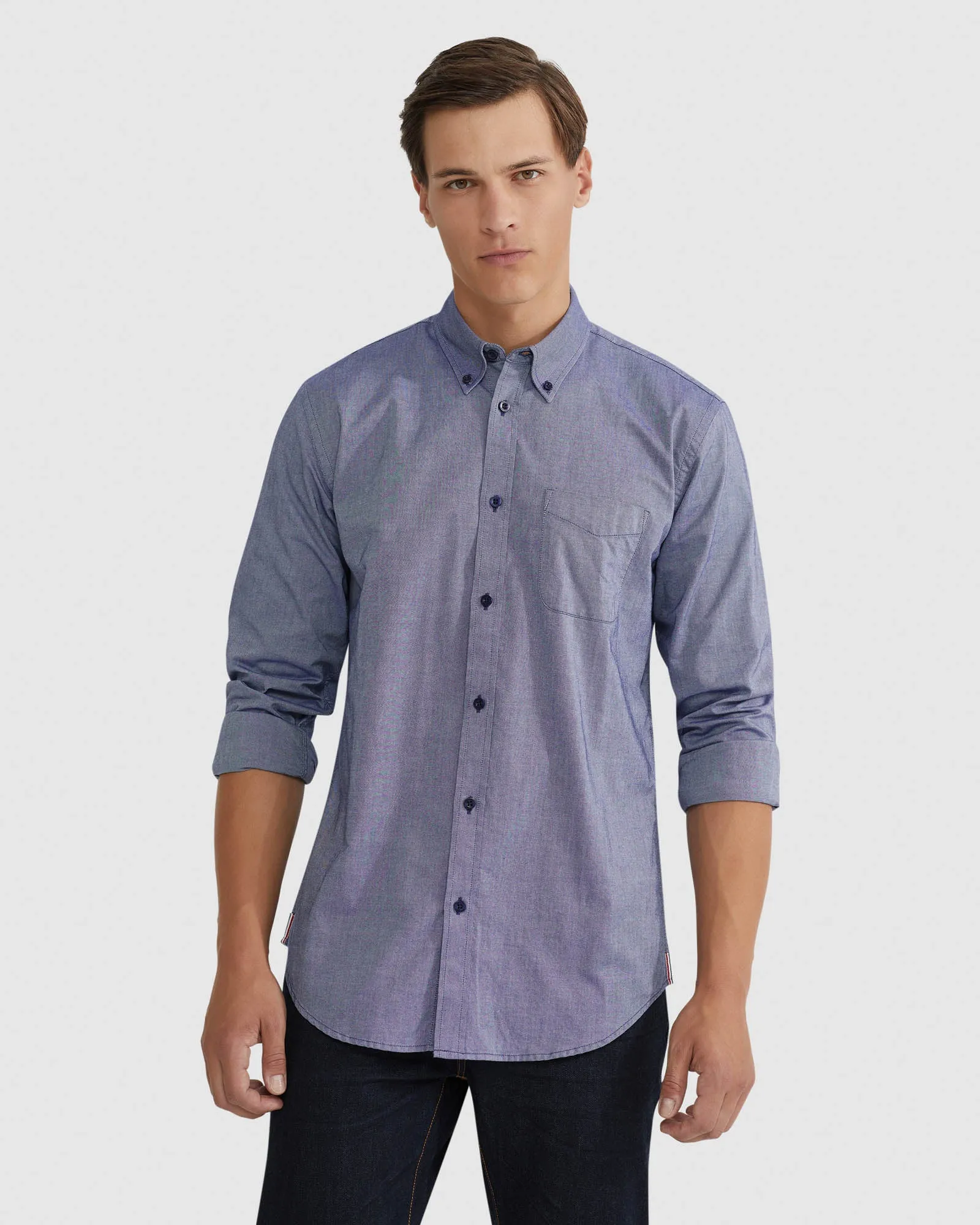 Uxbridge Cotton Shirt sold by Oxford Shop product image thumbnail 5