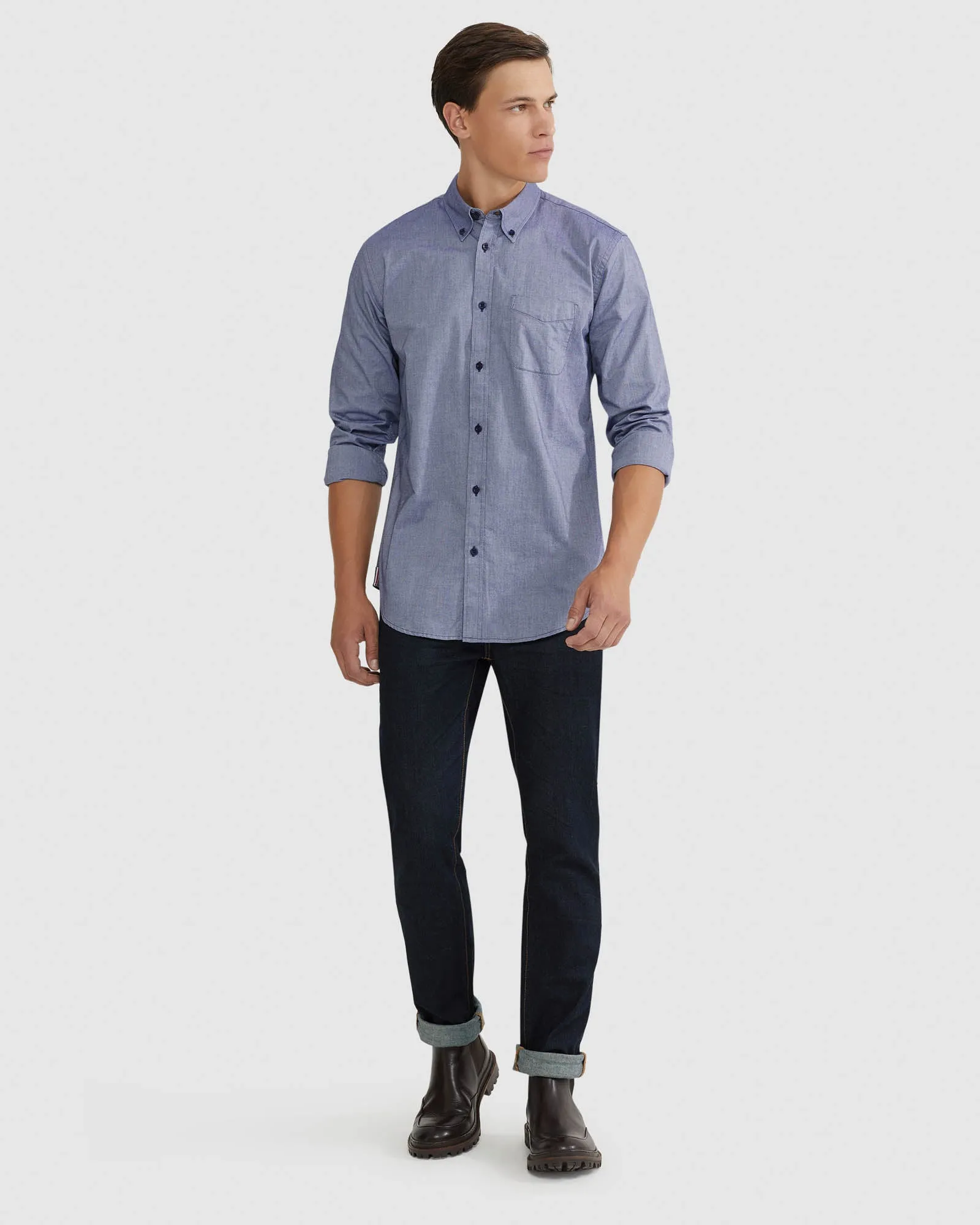 Uxbridge Cotton Shirt sold by Oxford Shop