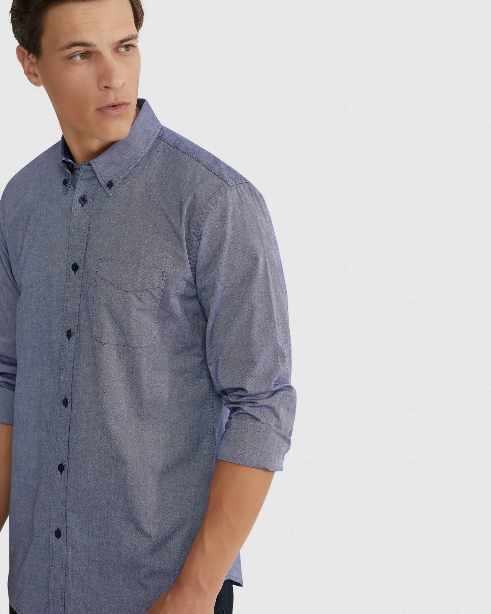 Uxbridge Cotton Shirt sold by Oxford Shop product image thumbnail 4