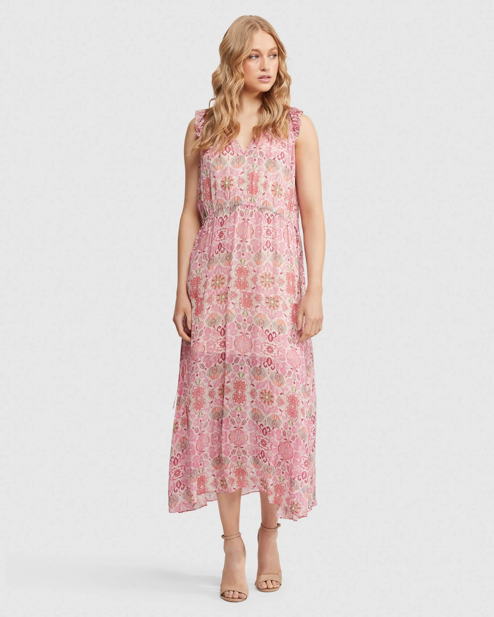 Alena Floral Printed Dress sold by Oxford Shop product image thumbnail 5