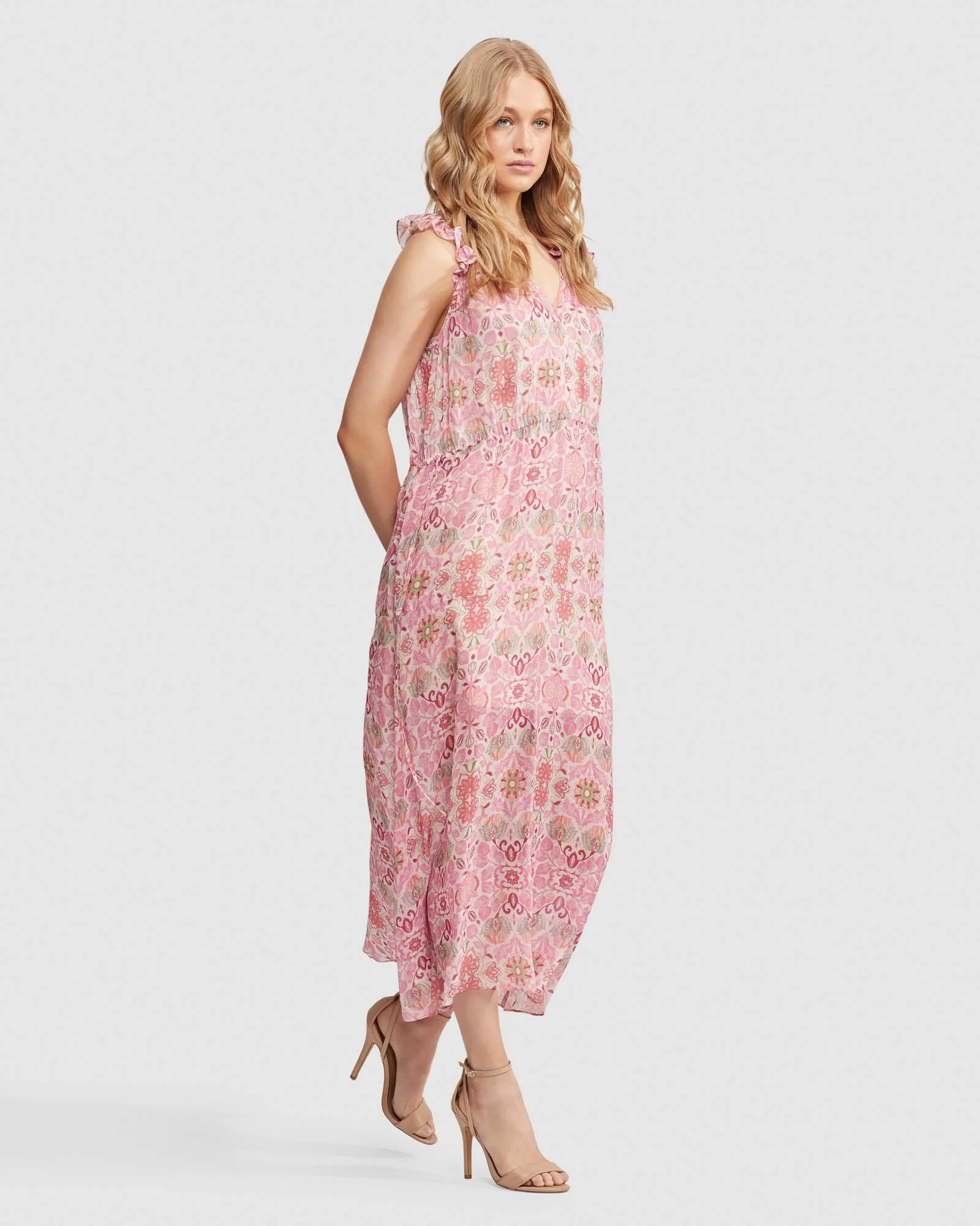 Alena Floral Printed Dress sold by Oxford Shop product image thumbnail 2